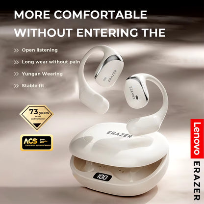 [Powerful Sound]  ERAZER X9 Wireless Headphones OWS Sports Open Bluetooth Earphones with Mic Noise Reduction Waterproof