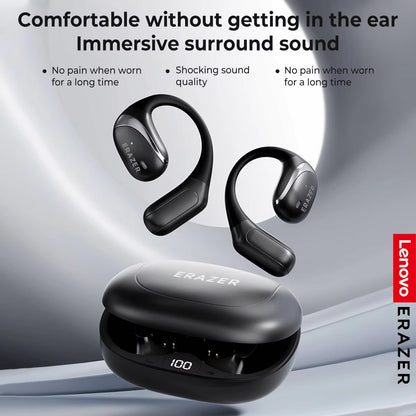 [Powerful Sound]  ERAZER X9 Wireless Headphones OWS Sports Open Bluetooth Earphones with Mic Noise Reduction Waterproof